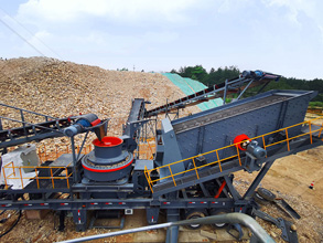 时产300方斜锆石制砂粗碎机